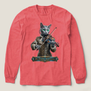 T-shirt En Tri-matière Chat Bleu Russe de la Sérénissime intemporelle