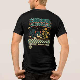 T-shirt En Tri-matière Chat d'argent entrepreneur - Don de composition ou