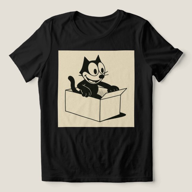 T-shirt En Tri-matière Chat de dessin (Design Recto)