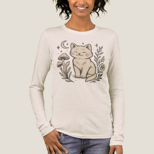 T-shirt En Tri-matière Chat et Mashroom Bella+Canvas Tri-mixer Chemise
