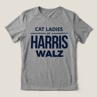 T-shirt En Tri-matière Chat Ladies for Harris Walz