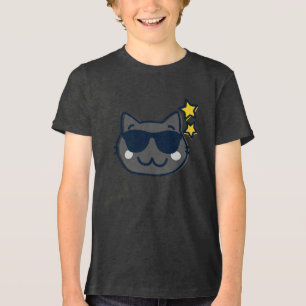 T-shirt En Tri-matière Chat mignon Kawaii d'été