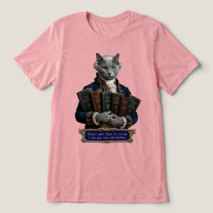 T-shirt En Tri-matière Chat russe bleu Emmanuel Kant
