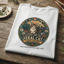 Chat sauvage vintage vert forêt dévoué