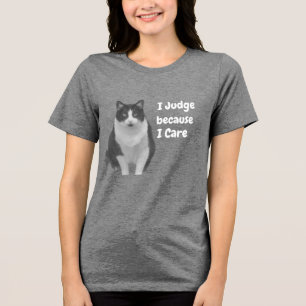 T-shirt En Tri-matière Chat smoking I juge