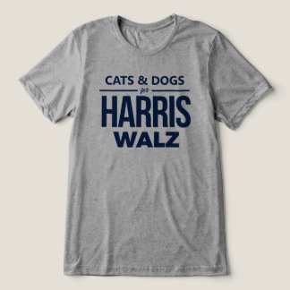 T-shirt En Tri-matière Chats et chiens pour Harris Walz