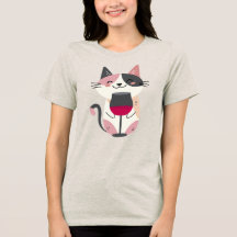 Chats et vin | Amoureux des chats drôle