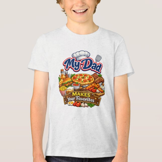 T-shirt En Tri-matière Chef / Cuisinier (Recto)