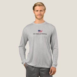 T-shirt En Tri-matière Chemise 250 Ans de Liberté Anniversaire USA