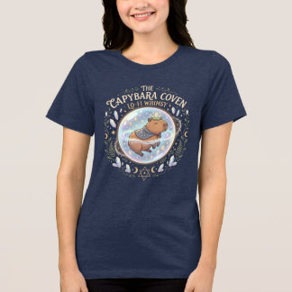 T-shirt En Tri-matière Chemise à boule de cristal Capybara, tee-shirt cél