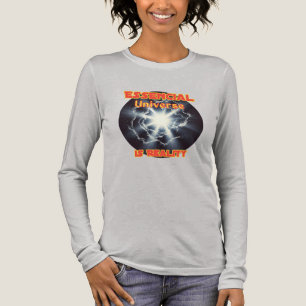 T-shirt En Tri-matière Chemise à manches longues Bella+Canvas, Bl solide