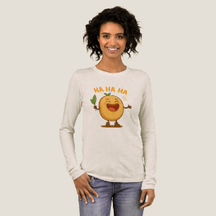 T-shirt En Tri-matière Chemise à manches longues Funny Laughing Potato