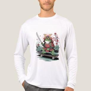 T-shirt En Tri-matière Chemise à manches longues Samouraï grenouille guer