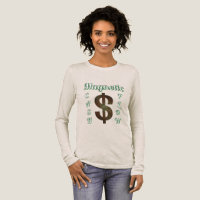 Chemise à manches longues tri-mélange pour femmes
