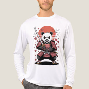 T-shirt En Tri-matière Chemise à manches longues tri-mélange Samurai Bear