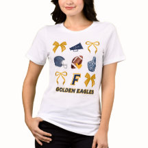 Chemise à nœud papillon Golden Eagle Cheer - Femme