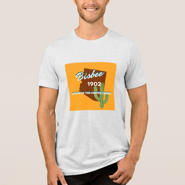 T-shirt En Tri-matière Chemise Bisbee  (Recto)
