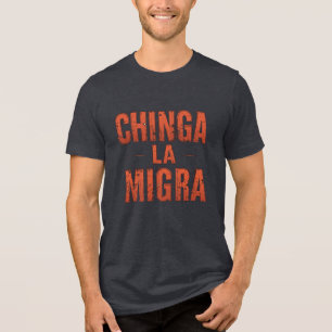 T-shirt En Tri-matière Chemise Chinga La Migra - Manifestation et activis