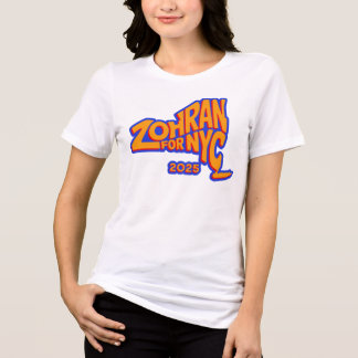 T-shirt En Tri-matière Chemise de campagne Zohran 2025 New York