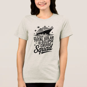 T-shirt En Tri-matière Chemise de croisière Eclipse 2026 Équipe nautique