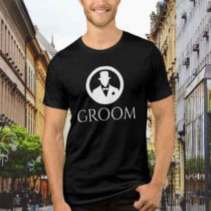 T-shirt En Tri-matière Chemise de Mariage Classique pour Homme