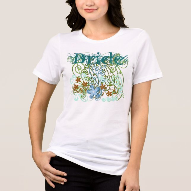 T-shirt En Tri-matière Chemise de mariée (Recto)