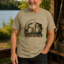 Chemise de pêche pour 60 ans Crochet depuis 1966