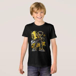 T-shirt En Tri-matière Chemise de rue animée pour garçons de 1re année éc