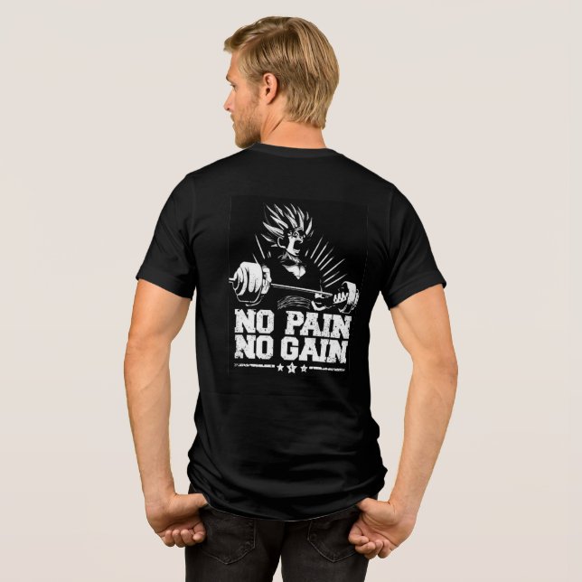 T-shirt En Tri-matière Chemise de sport de Gohan (Verso intégral)