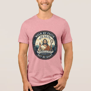 T-shirt En Tri-matière Chemise de tendance de café Jesus Matcha Graphique