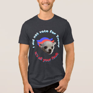 T-shirt En Tri-matière Chemise de vote