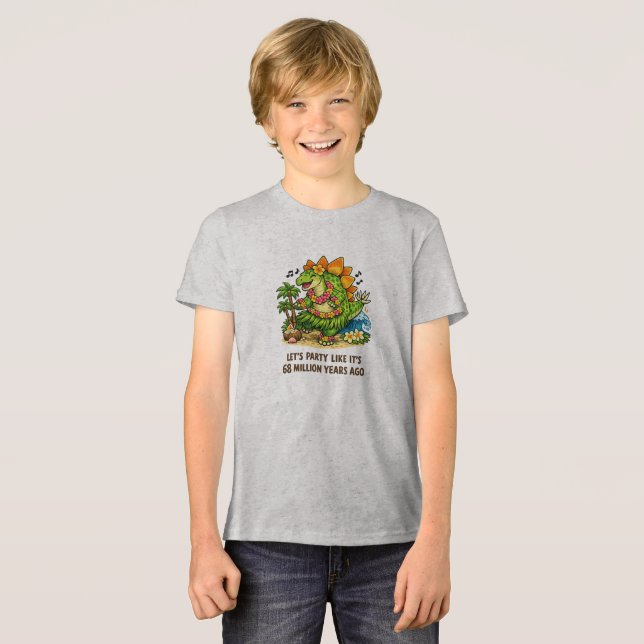 T-shirt En Tri-matière Chemise Dino (Recto plein)