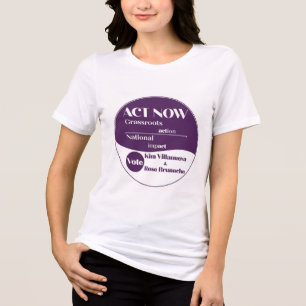 T-shirt En Tri-matière chemise femme