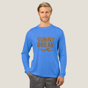 T-shirt En Tri-matière Chemise homme à manches longues en tri-mélange Bel