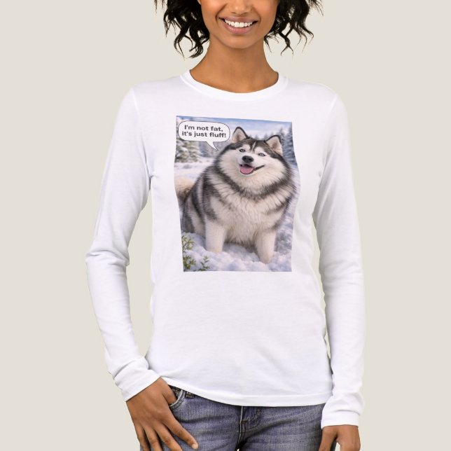 T-shirt En Tri-matière Chemise Husky  (Recto)