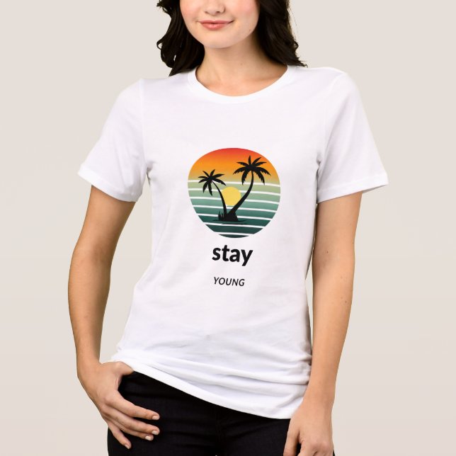 T-shirt En Tri-matière chemise imprimée (Recto)