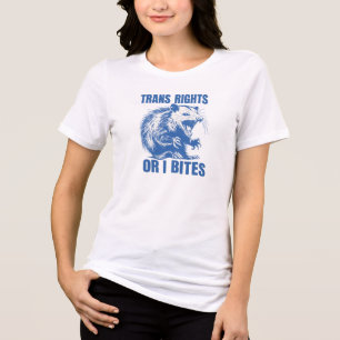 T-shirt En Tri-matière Chemise inclusive des droits des trans, Chemise de