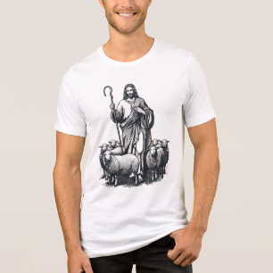 T-shirt En Tri-matière Chemise Jésus-Christ le bon berger