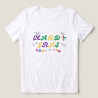 T-shirt En Tri-matière Chemise Mardi Gras Célébration amour