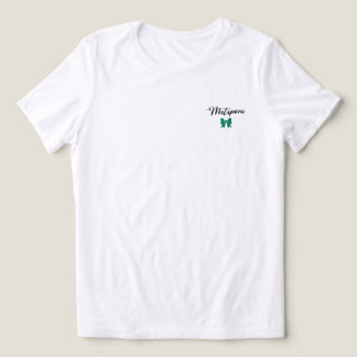 T-shirt En Tri-matière Chemise Mataponi Bow