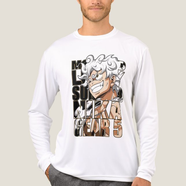 T-shirt En Tri-matière Chemise MONKEY D LUFFY (Recto)