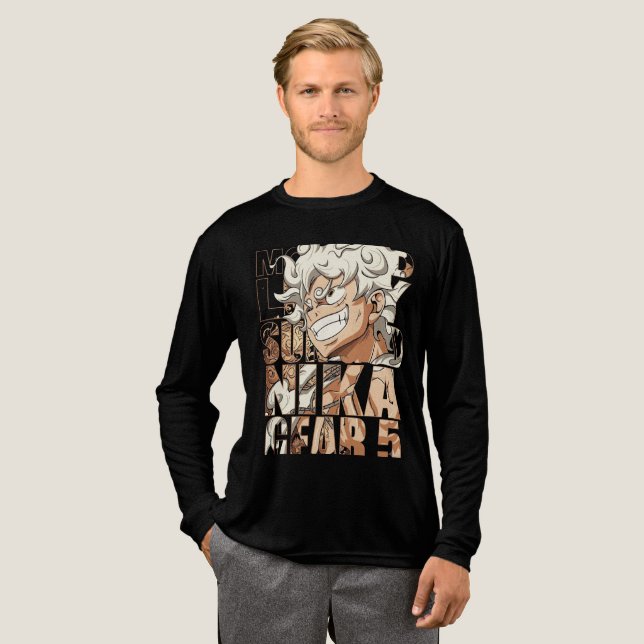 T-shirt En Tri-matière Chemise MONKEY D LUFFY (Recto complet)