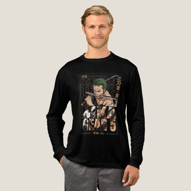 T-shirt En Tri-matière Chemise MONKEY D LUFFY (Recto complet)