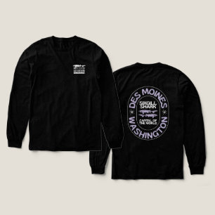 T-shirt En Tri-matière Chemise noire surf Vibe