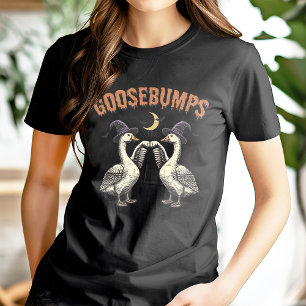 T-shirt En Tri-matière Chemise Oie Bumps, T-shirt Goosebumps, Oie Silenci