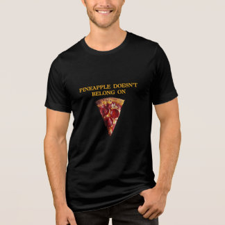 T-shirt En Tri-matière Chemise Pas d'ananas sur la pizza