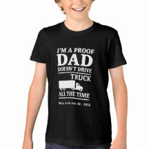 Chemise personnalisée pour enfants de camionneur p