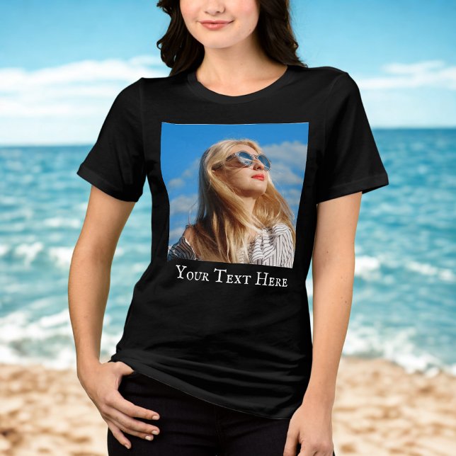 T-shirt En Tri-matière Chemise photo personnalisée Chemise personnalisée (Créateur téléchargé)