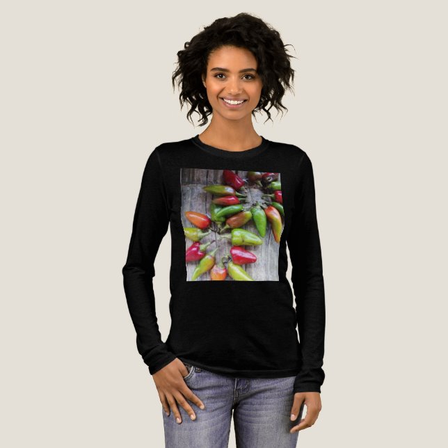 T-shirt En Tri-matière chemise poivron (Recto complet)