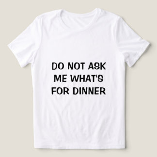 T-shirt En Tri-matière Chemise pour femme | "Ne me demandez pas ce qu'il 